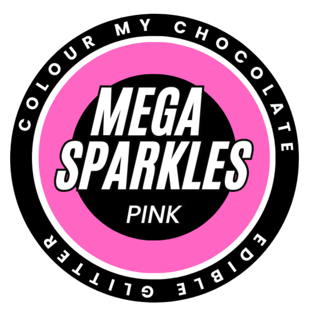 PINK Mega Sparkles - Edible & Drinkable Glitter