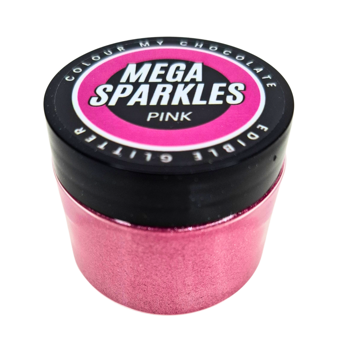 PINK Mega Sparkles - Edible & Drinkable Glitter