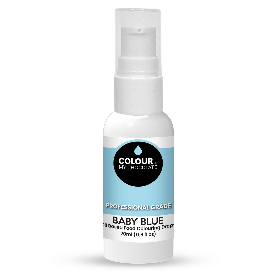 BABY BLUE Oil Based Food Colouring Drops
