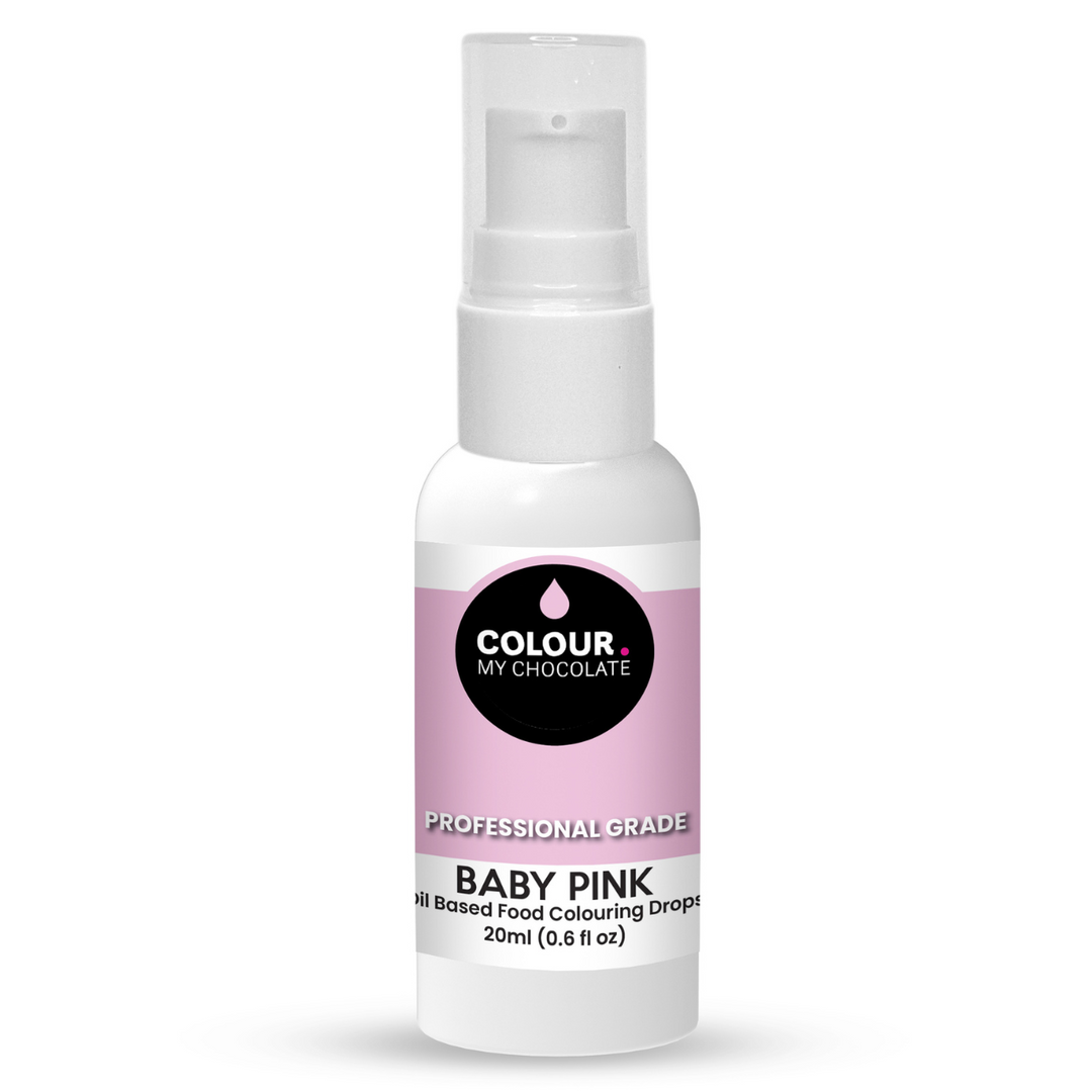 BABY PINK Oil Based Food Colouring Drops