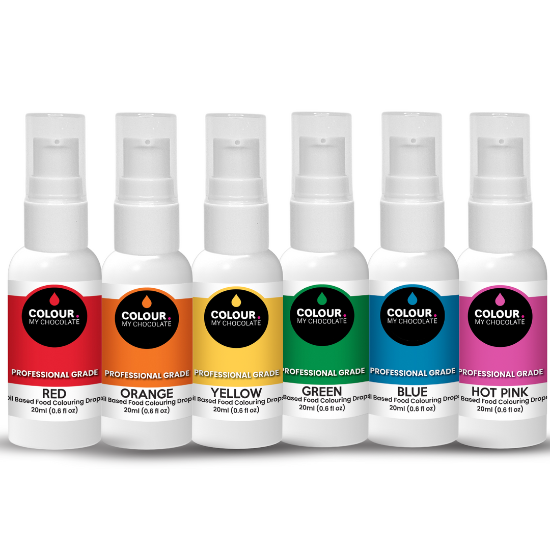 BRIGHTS PACK Oil Based Food Colouring Drops
