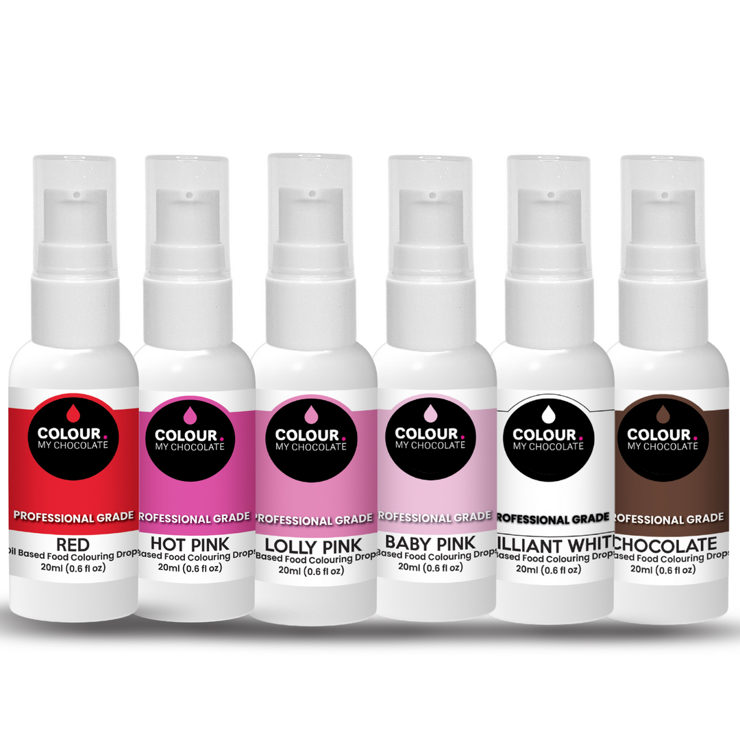 LOVE PACK Oil Based Food Colouring Drops