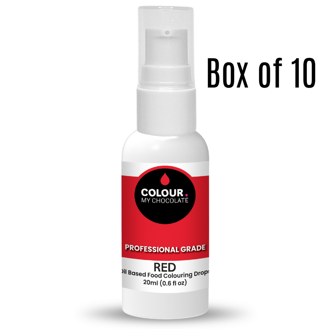 RED Oil Based Food Colouring Drops