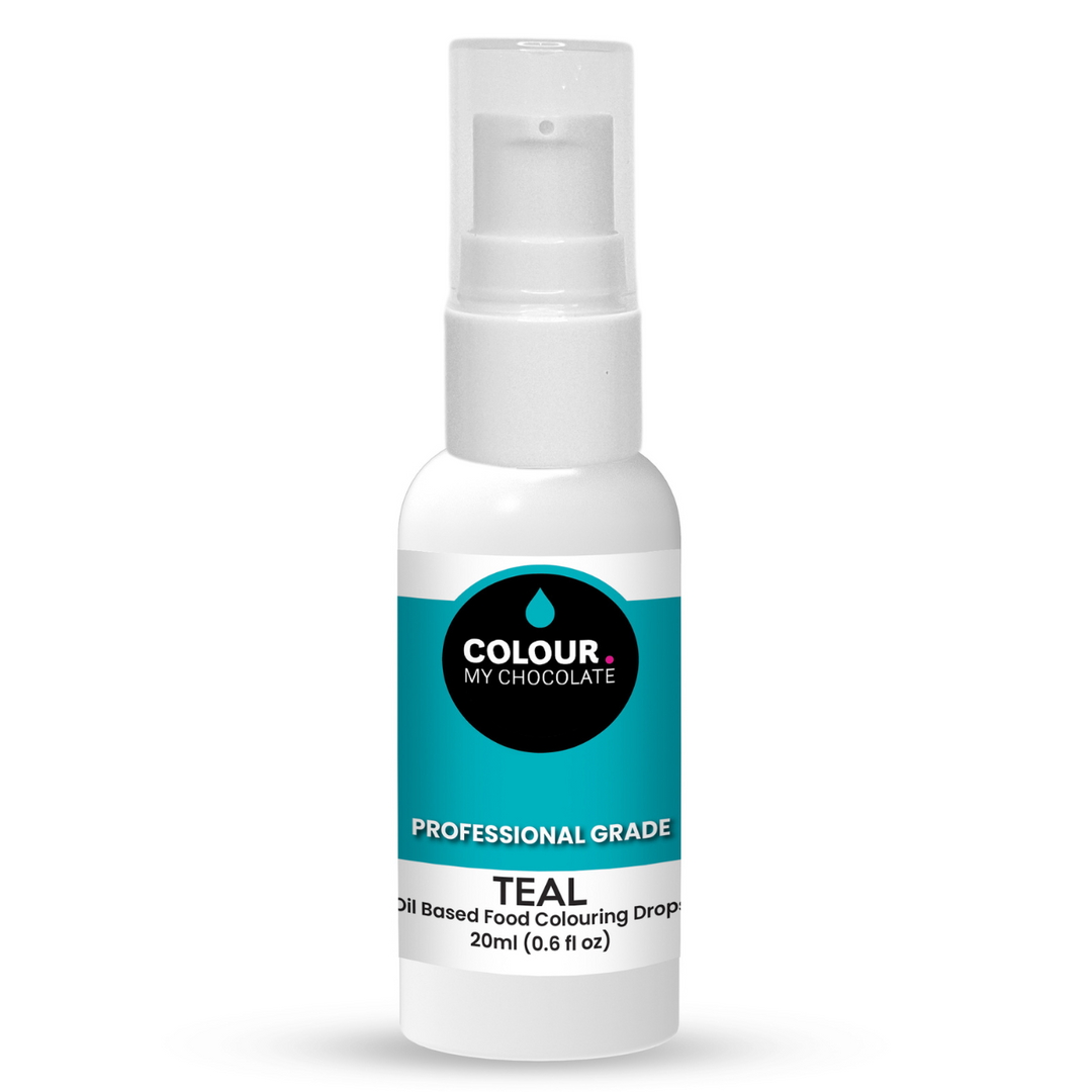 TEAL Oil Based Food Colouring Drops