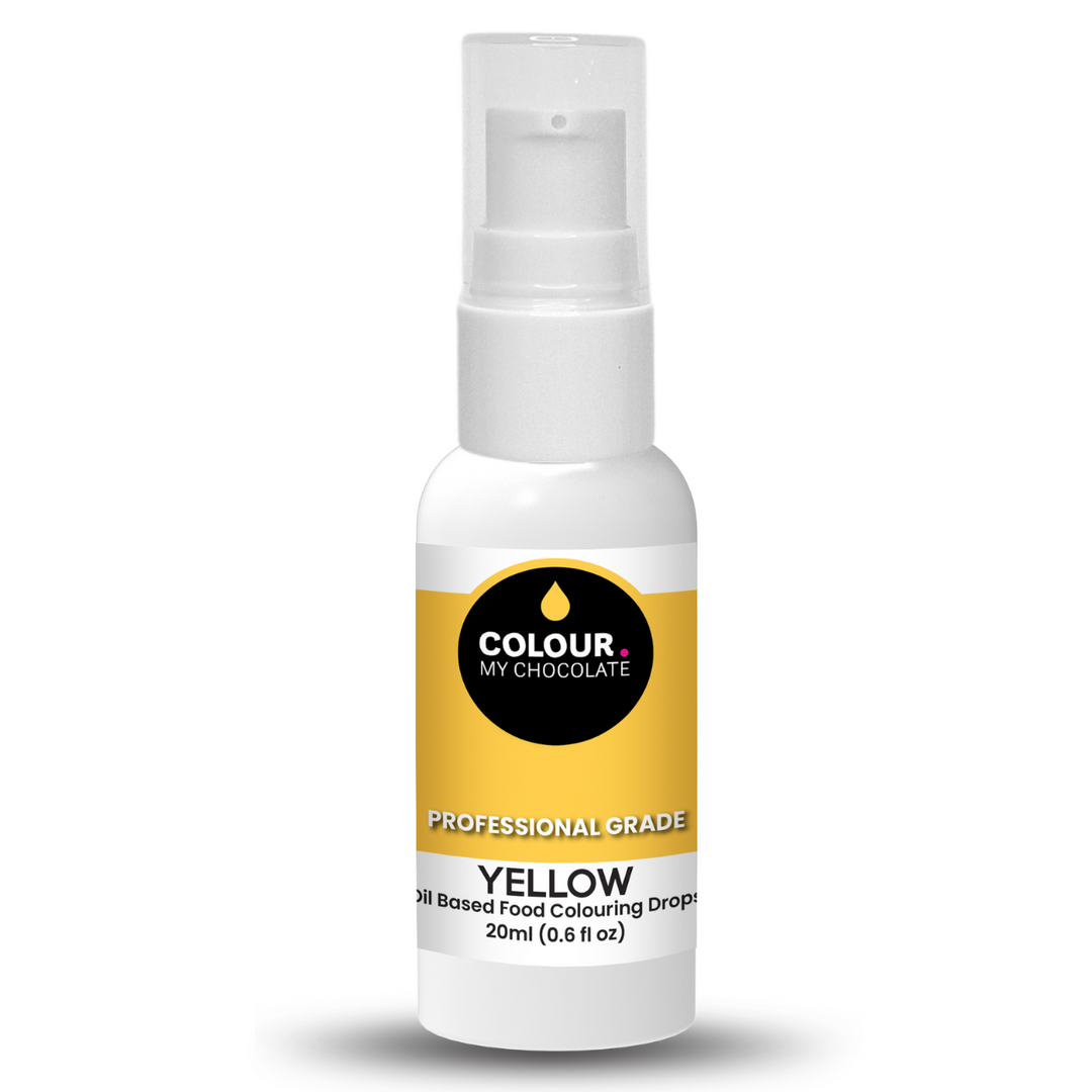 YELLOW Oil Based Food Colouring Drops