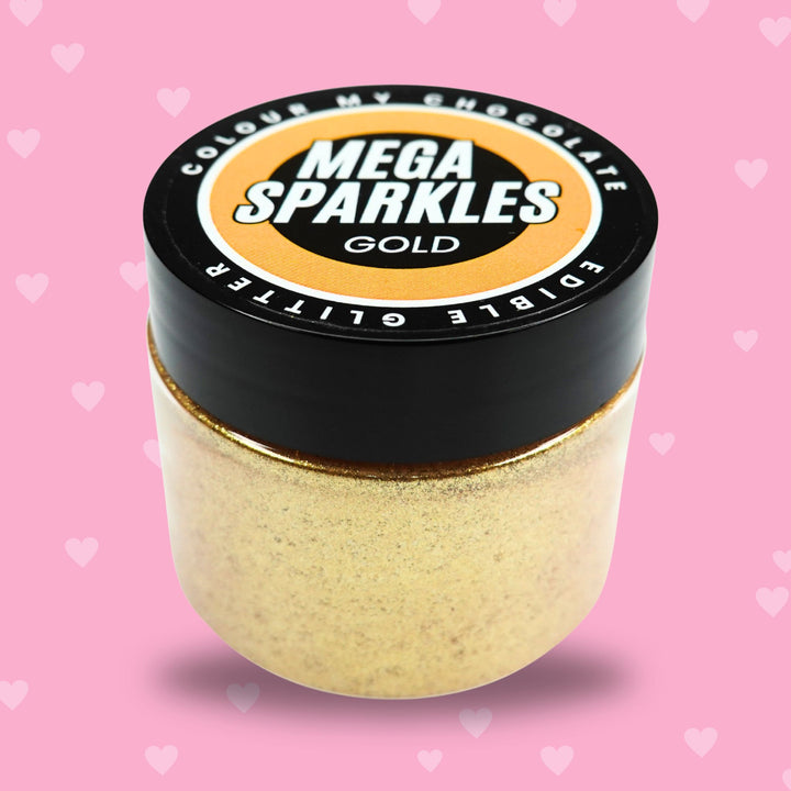 edible glitter gold valentine's day