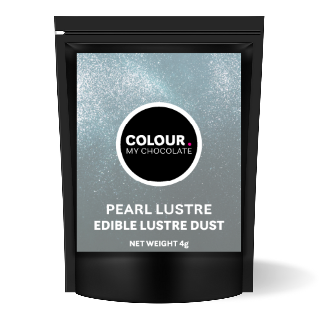 White Luster PEARL LUSTRE 100% Edible Lustre Dust – Colour My Chocolate