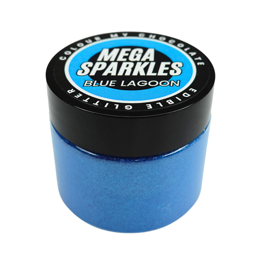 Edible Glitter For Drinks and FoodMega Sparkles Blue Lagoon