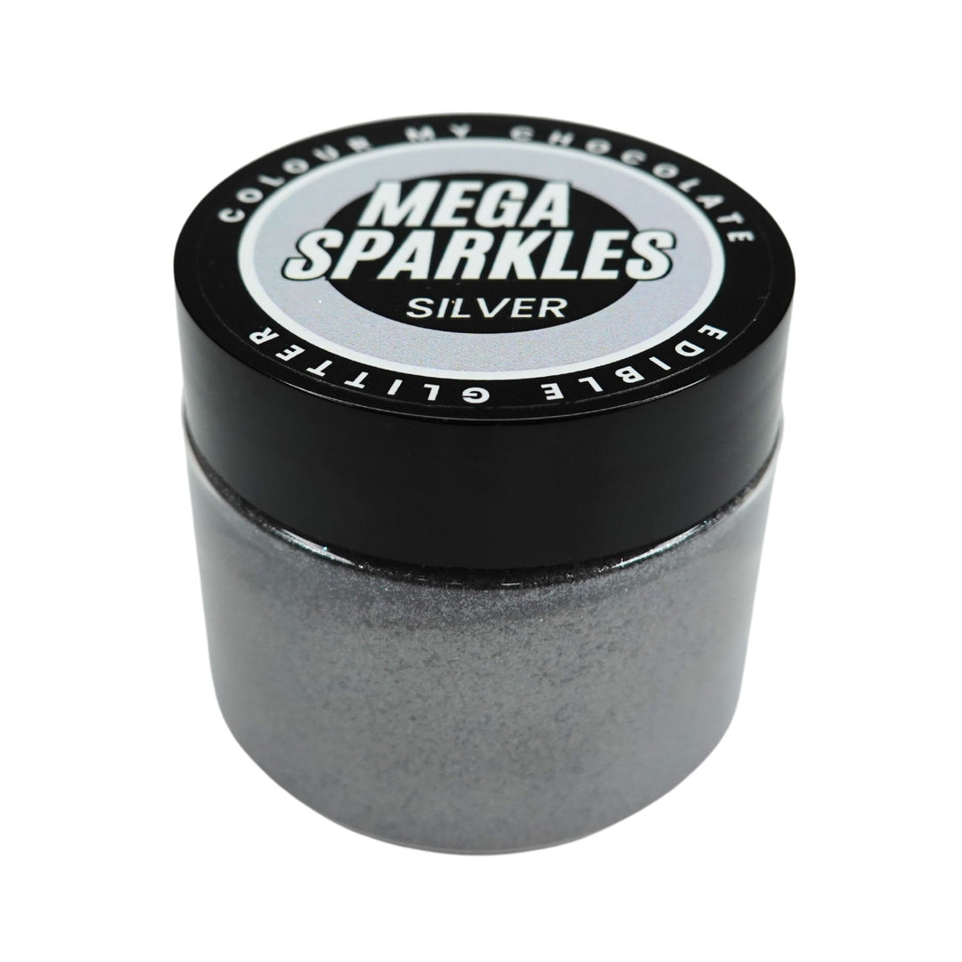 SILVER Mega Sparkles - Edible & Drinkable Glitter
