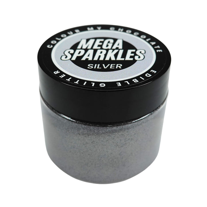 SILVER Mega Sparkles - Edible & Drinkable Glitter