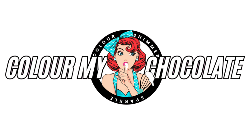 Colour My Chocolate Logo Food Colour Edible Glitter Lustre Dusts