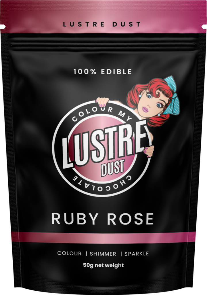 RUBY ROSE 100% Edible Lustre Dust