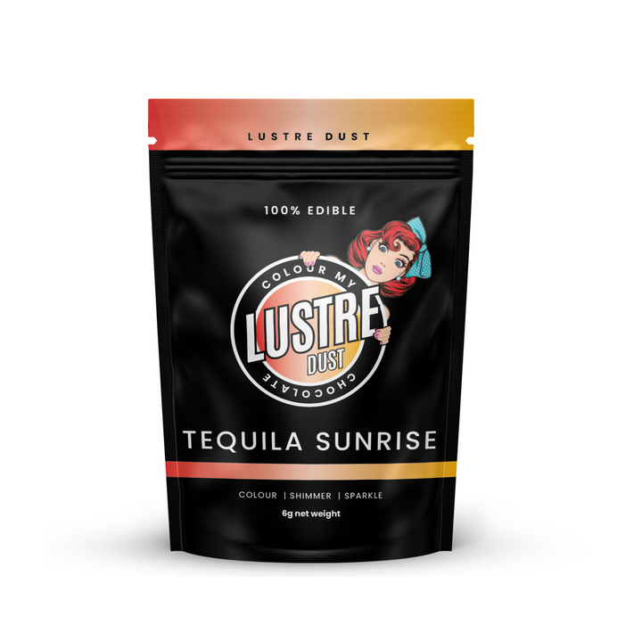 TEQUILA SUNRISE 100% Edible Lustre Dust