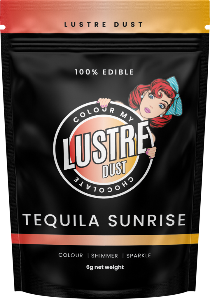 TEQUILA SUNRISE 100% Edible Lustre Dust