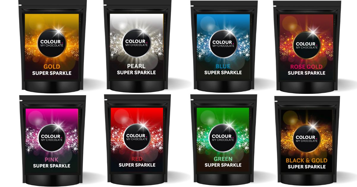 Mega Sparkles - 100% Edible & Drinkable Glitter – Colour My Chocolate