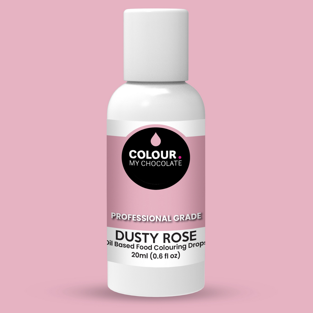 DUSTY ROSE Oil Based Food Colouring Drops – Colour My Chocolate