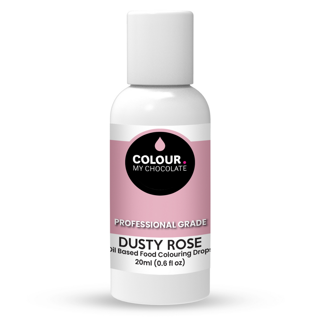 DUSTY ROSE Oil Based Food Colouring Drops – Colour My Chocolate